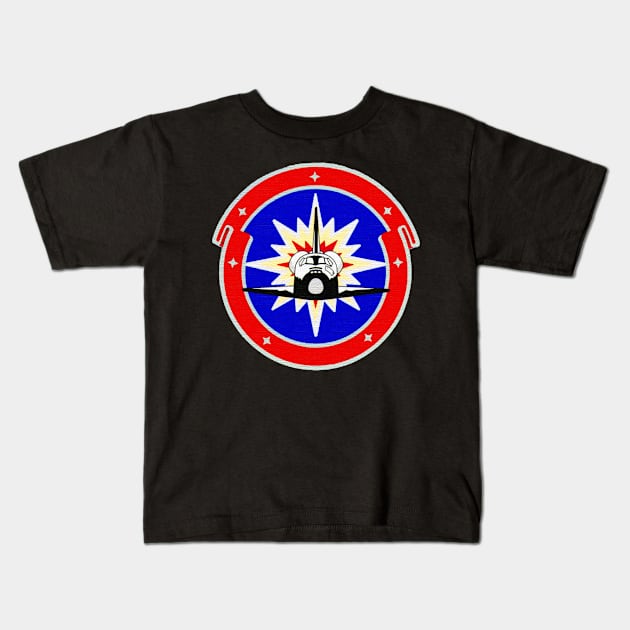 Black Panther Art - NASA Space Badge 25 Kids T-Shirt by The Black Panther